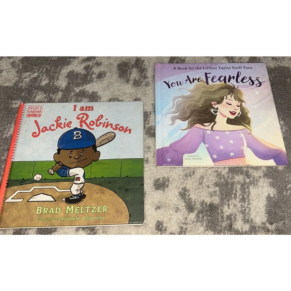 Ordinary People Change the World Books Jackie Robison & Taylor Swift